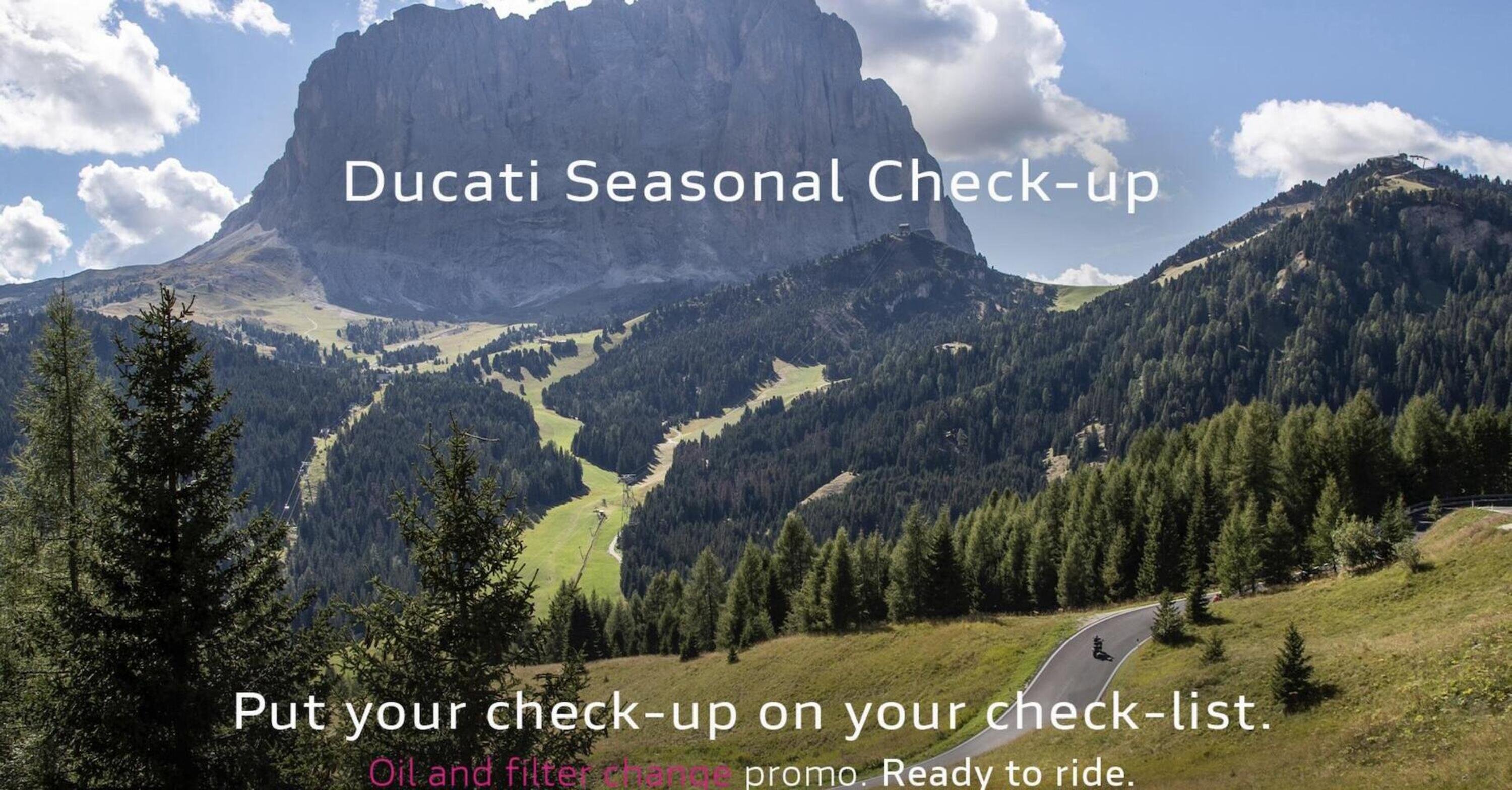 Ducati Seasonal Check-Up dedicato ai Ducatisti!