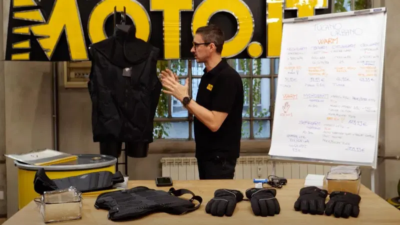 Tucano Urbano Warm: la linea d'abbigliamento riscaldato 
