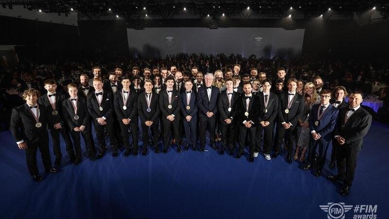 Awards FIM: premiati a Liverpool i 58 campioni del mondo 2023 