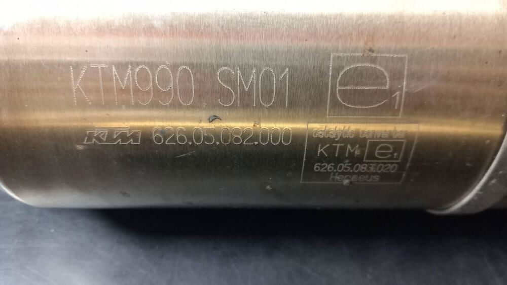 Silenziatori usati KTM 990 SMT '09-'13 (4)