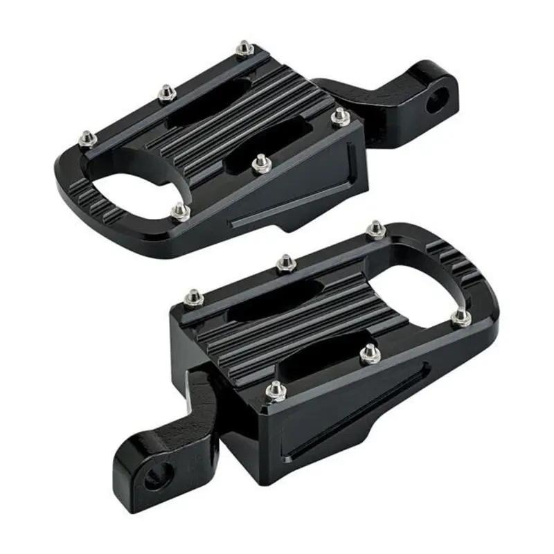 Pedaline guidatore Biltwell Punisher nere con adat