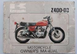 Manuale suo manutenzione Kawasaki Z400-D3