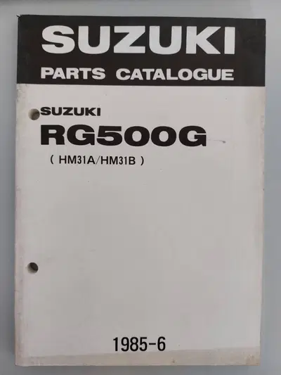 Catalo ricambi Suzuki RG500G 1985