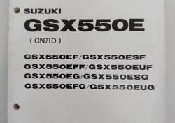 Catalogo ricambi Suzuki GSX 550 E