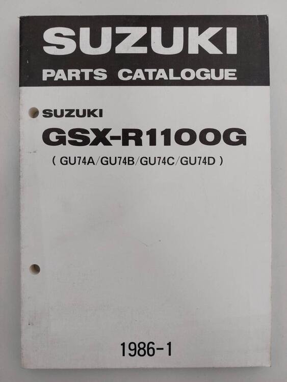 Catalogo ricambi Suzuki GSX-R1100G