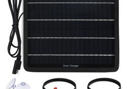 Mantenitore di carica ad energia solare da 12 volt 