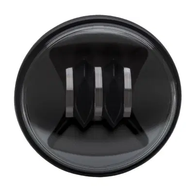 Parabola 4,5" LED omologata nera Speaker 