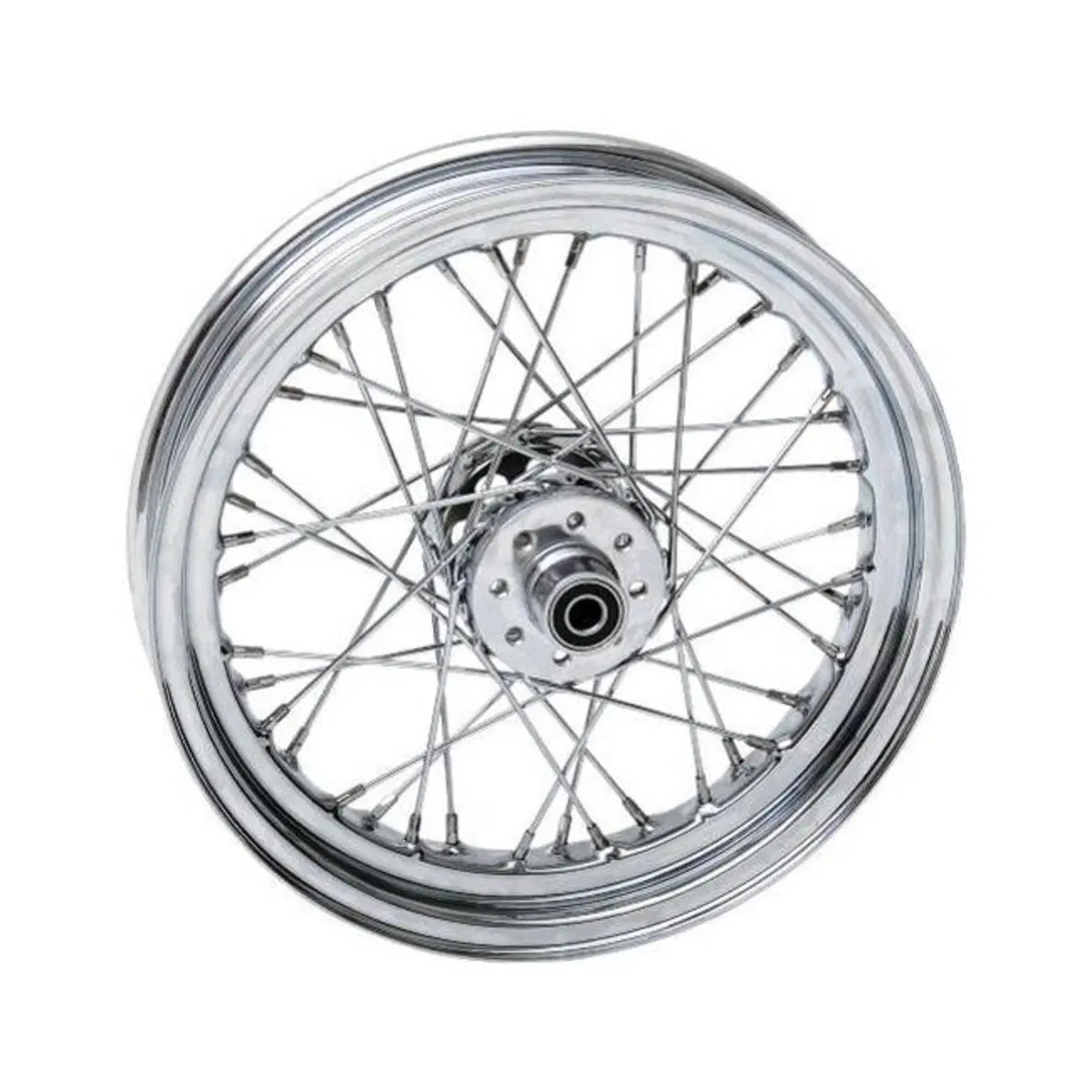 Ruota posteriore a 40 raggi cromata 16x3 per Sport 