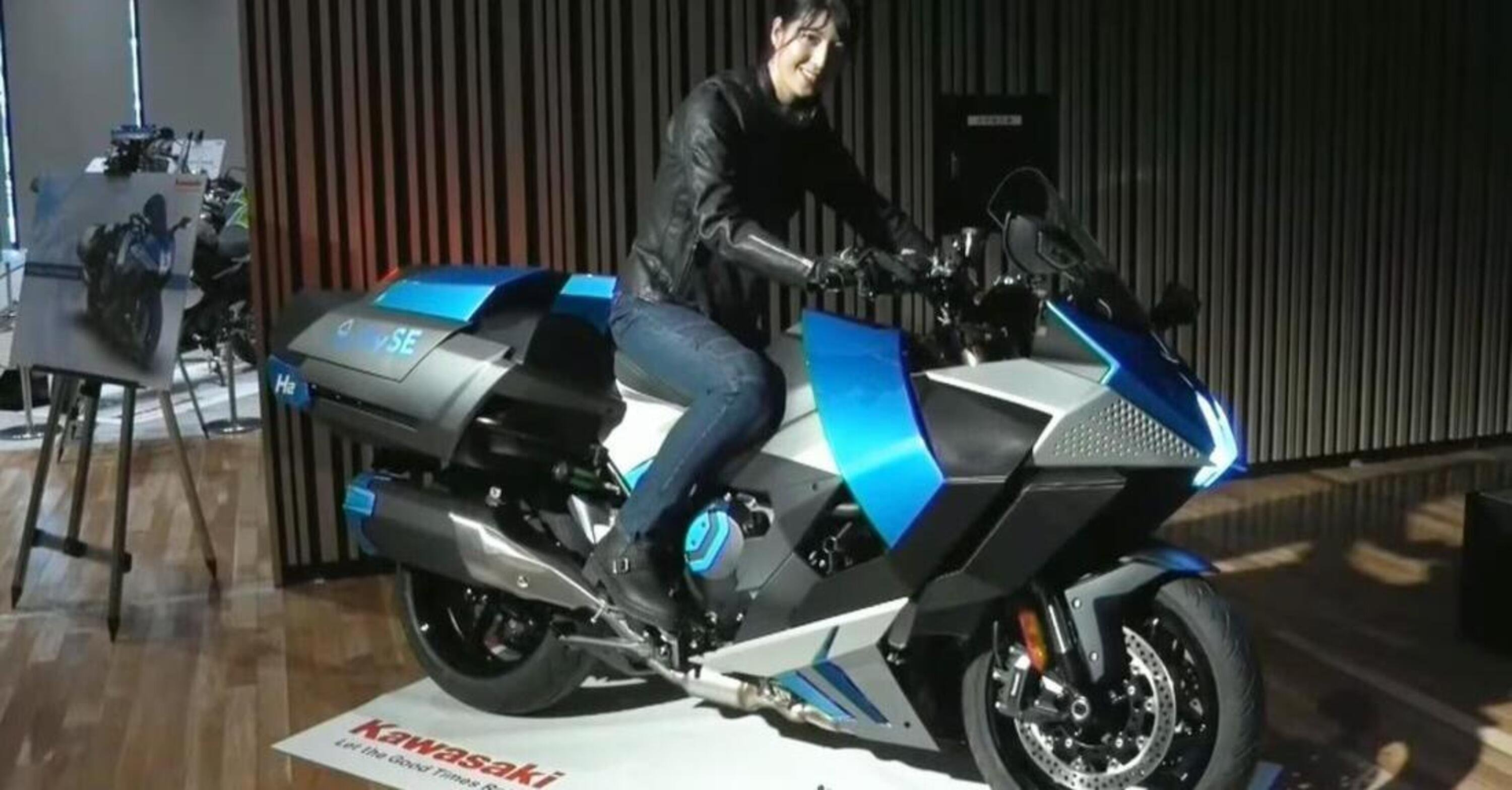 Kawasaki a idrogeno: la Ninja H2 HySe prossima ai test su strada