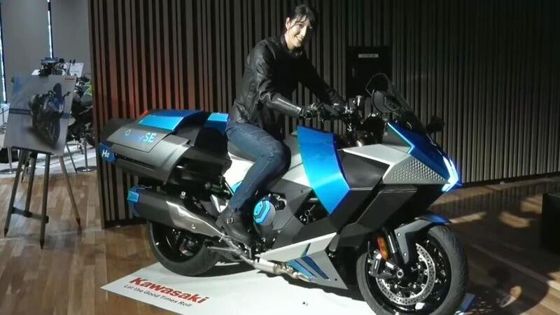 Kawasaki a idrogeno: la Ninja H2 HySe prossima ai test su strada
