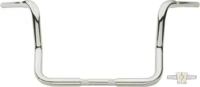 Manubrio Ape Hanger 1-1/4" alto 14" FLHT Cromato D Santee