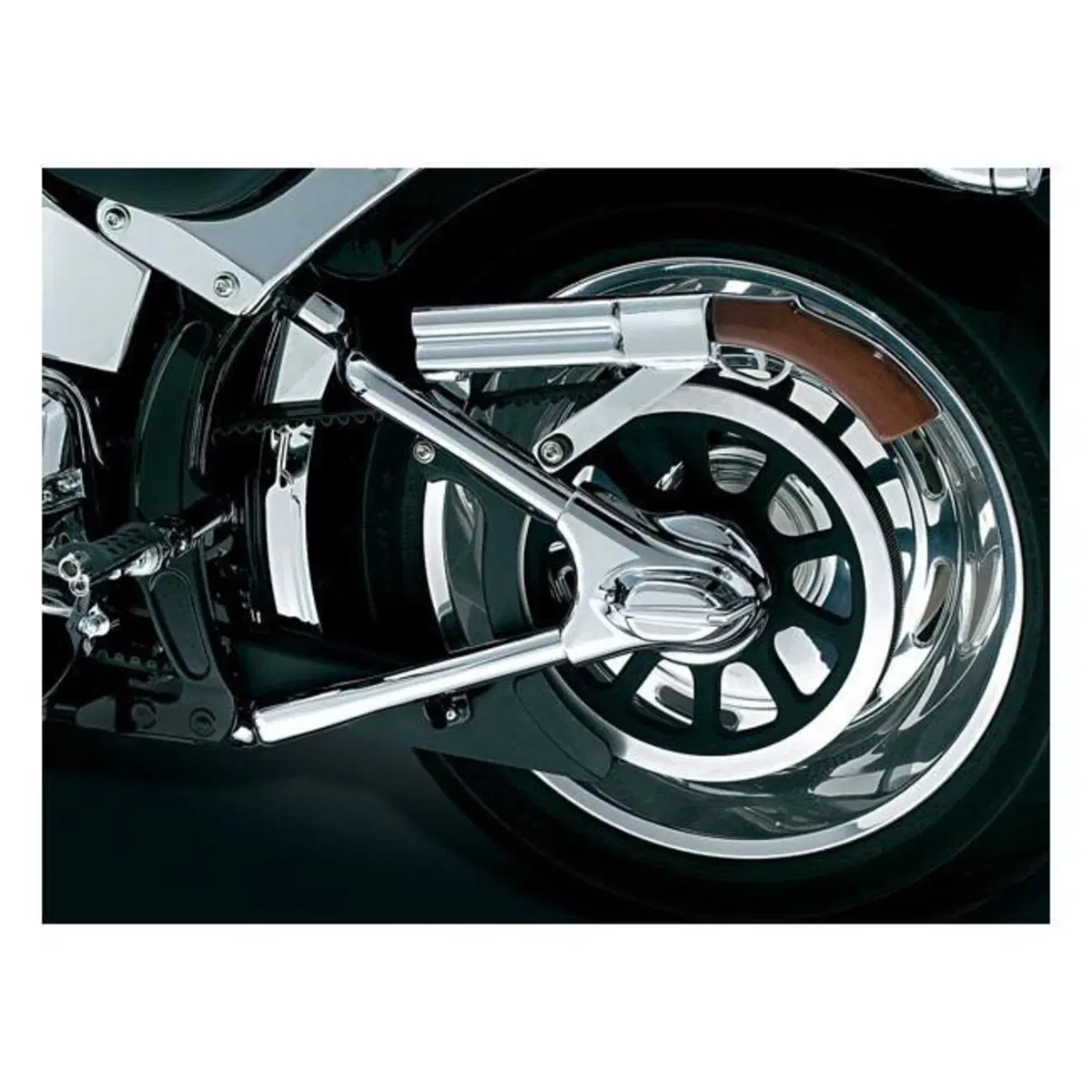 kit coperchi forcellone e asse ruota Phantom croma 