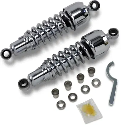 Ammortizzatori 12,5" cromati Drag Specialties moll