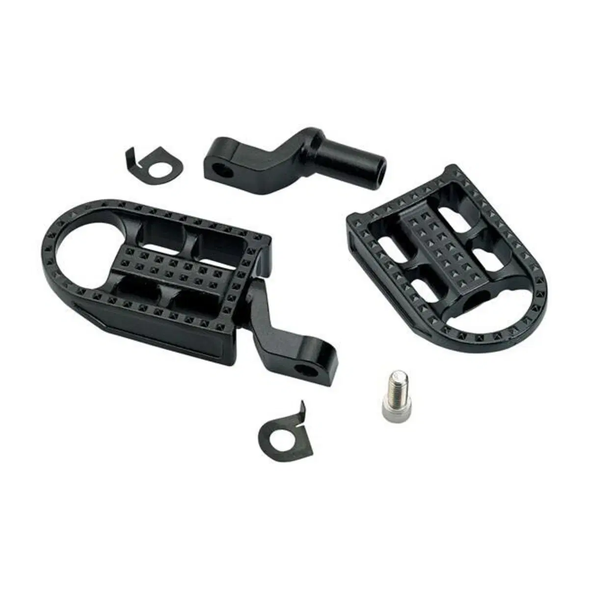 Pedaline guidatore Biltwell Mushman nere per Sport