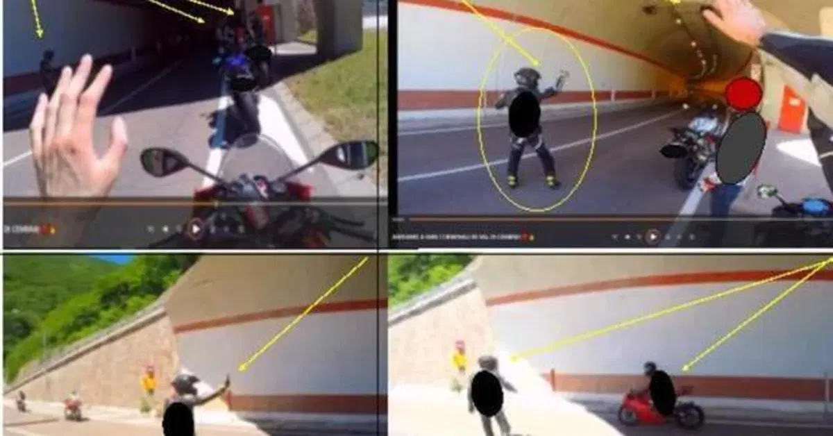 "Andiamo a fare i criminali in Val di Cembra!": identificati e denunciati quattro motociclisti