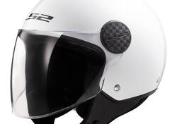 Casco Jet LS2 OF558 Sphere II Solid bianco