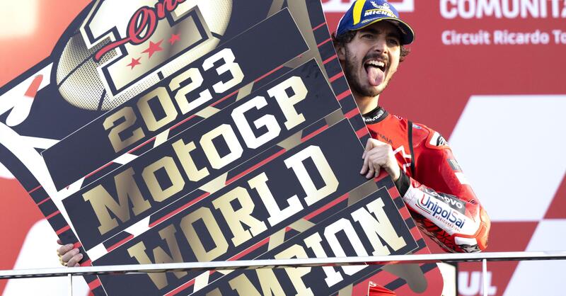 MotoGP 2023. Ducati ha pubblicato un documentario sul secondo mondiale vinto da Pecco Bagnaia [VIDEO]