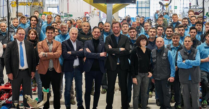 MV Agusta pronta con una nuova linea di produzione a Schiranna