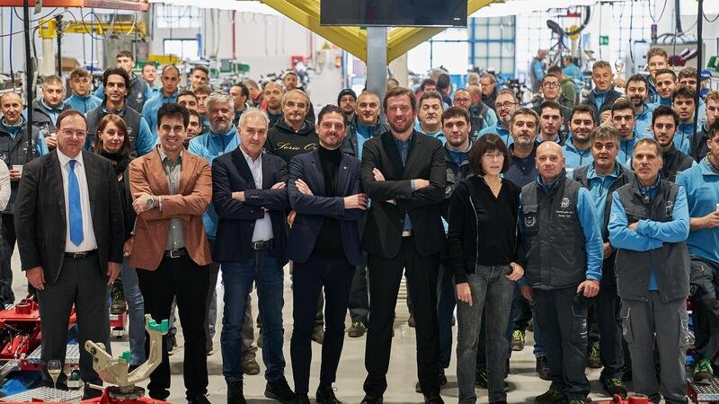 MV Agusta pronta con una nuova linea di produzione a Schiranna