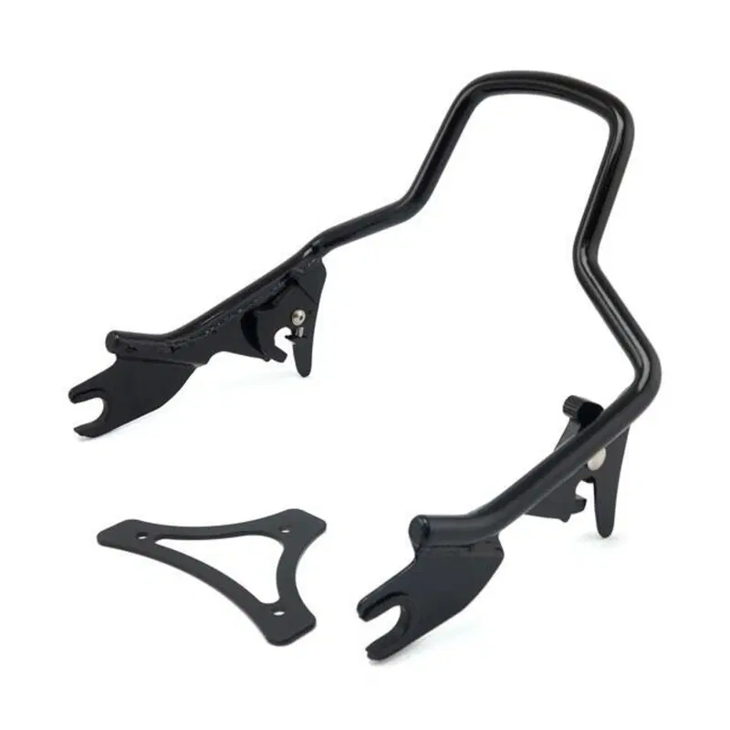 Schienalino basso nero a sgancio rapido per Tourin 