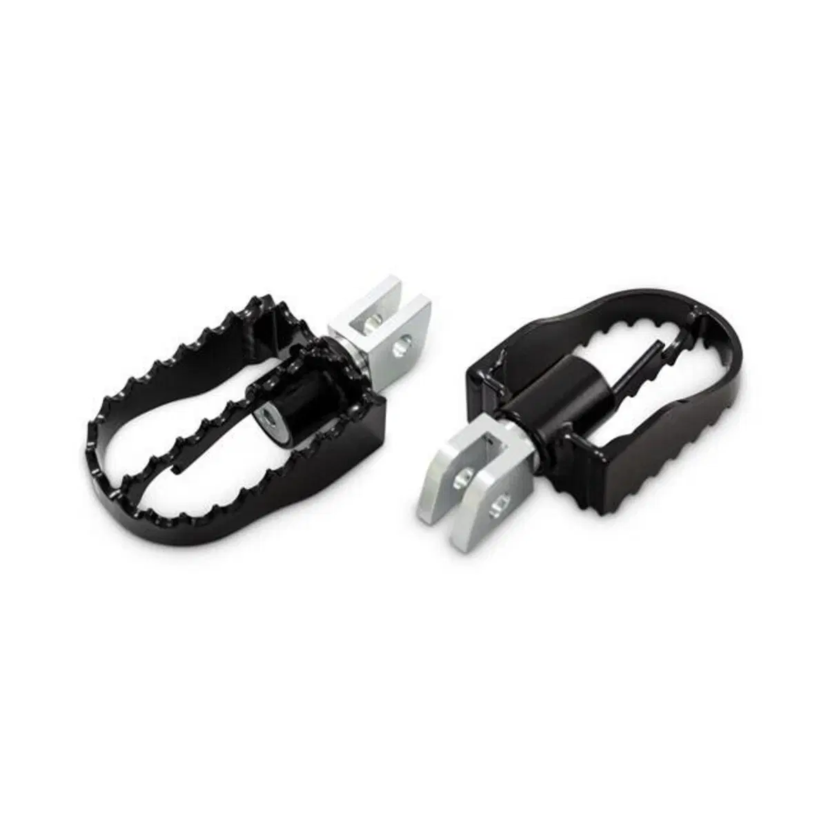 Pedaline guidatore Burly MX nere con adattatore ma 