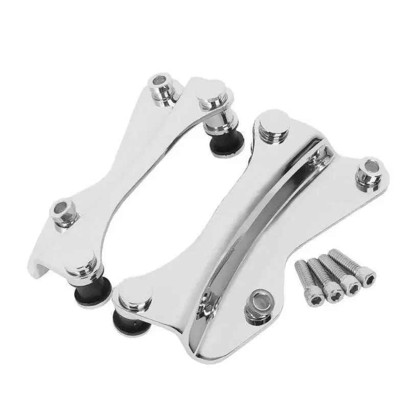 Kit bulloneria 4 punti sgancio rapido cromato per 