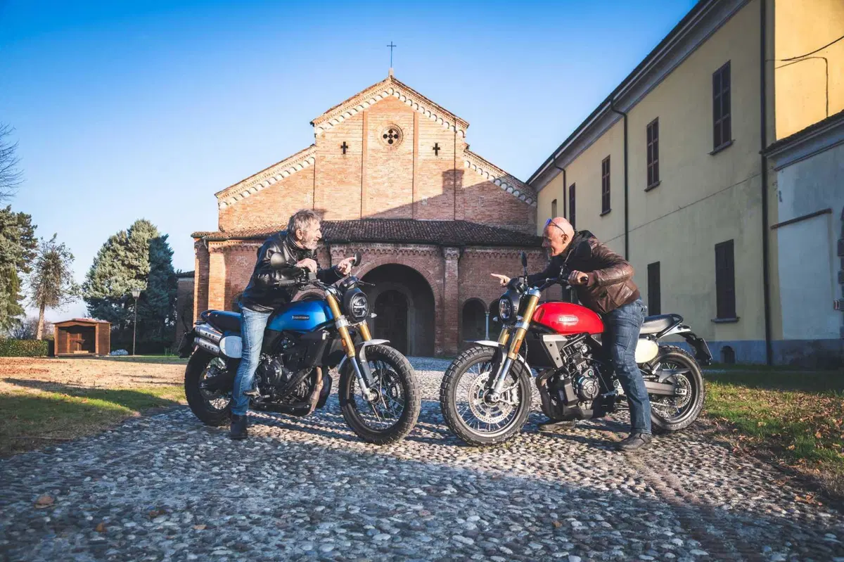 Nico Cereghini e il Perfetto provano la Fantic Caballero 700! SPECIAL TEST su strada e in off (18)