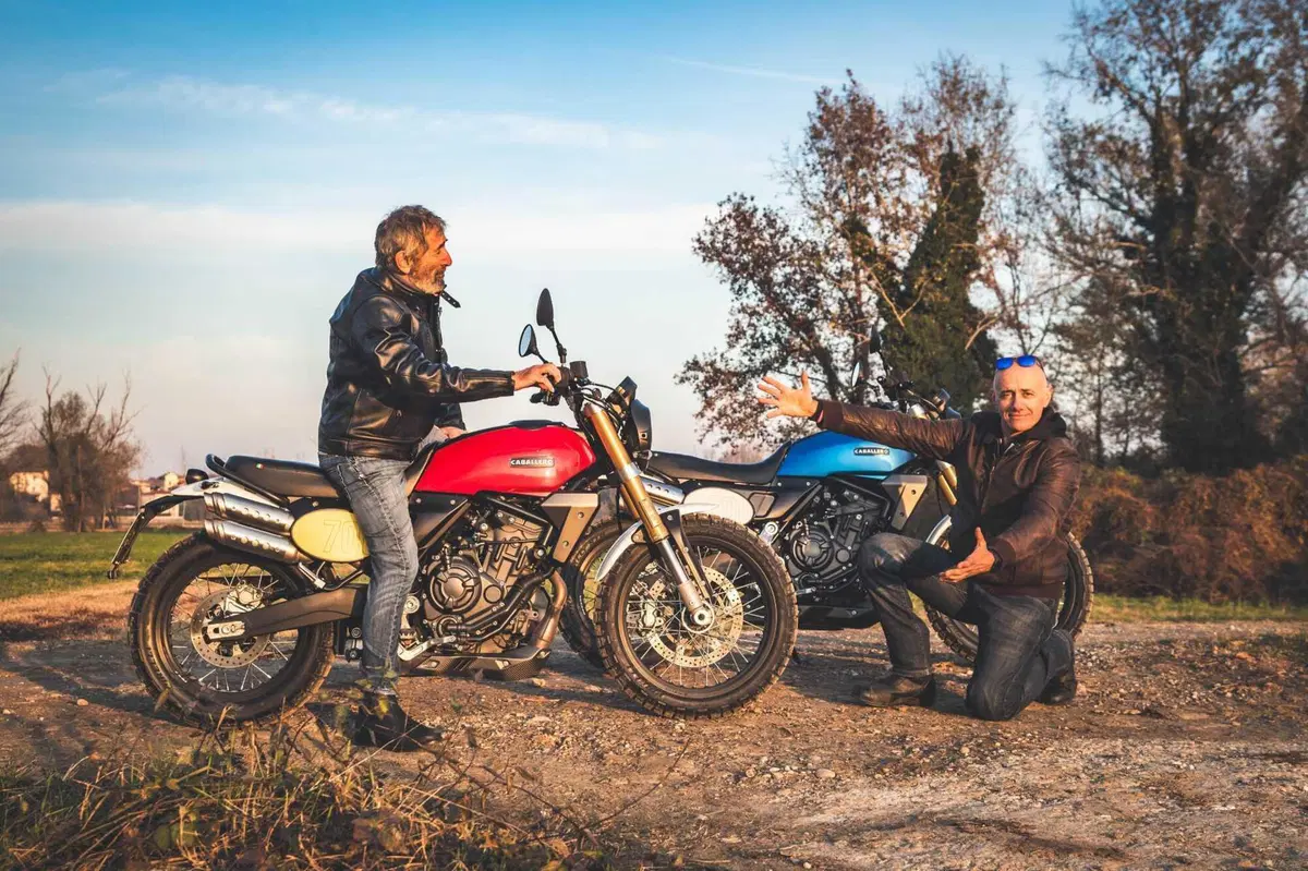 Nico Cereghini e il Perfetto provano la Fantic Caballero 700! SPECIAL TEST su strada e in off (62)