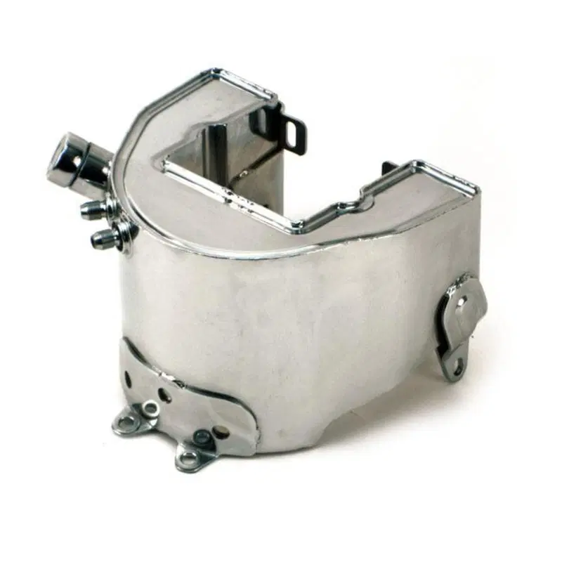 Serbatoio olio cromato con tappo laterale Per FL e 