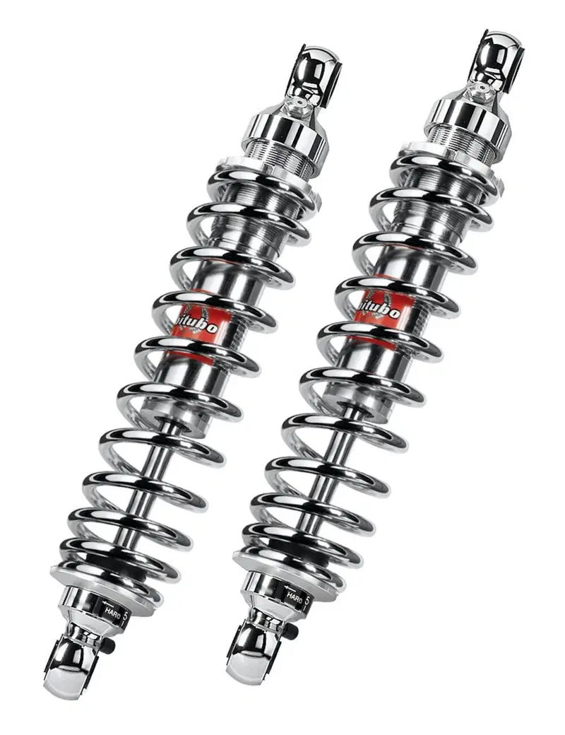 Ammortizzatori Bitubo WME cromati lunghi 12” per