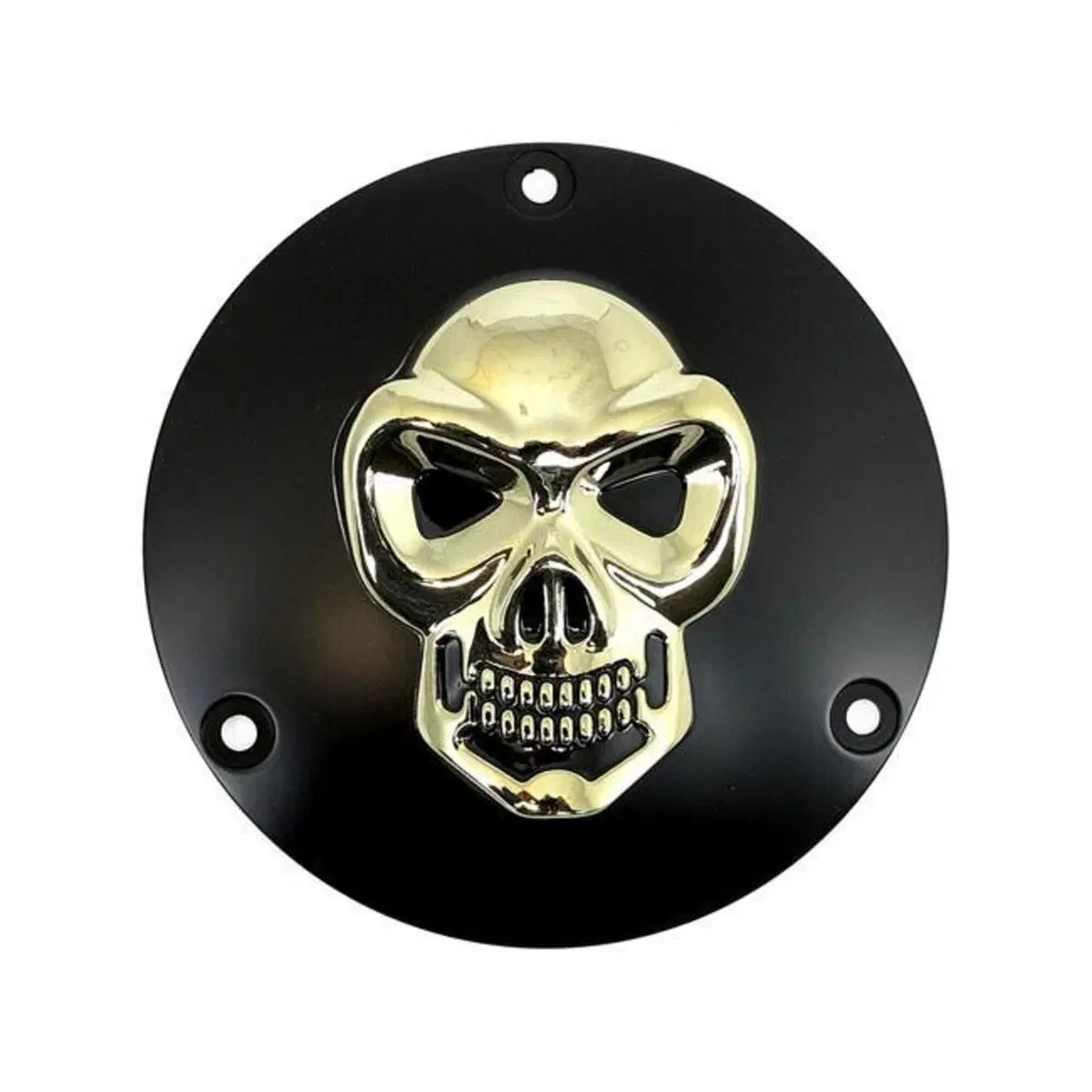 Coprechio frizione derby cover nero con teschio do 