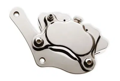 Pinza freno DNA ant. 4 Pistoni cromata con support 