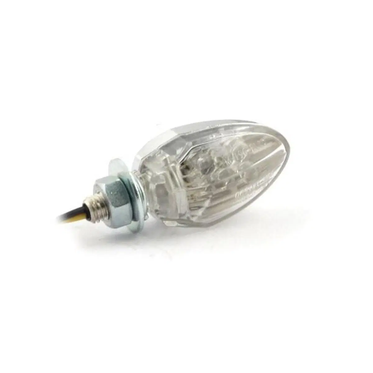 Frecce a led Drop cromate lente chiara omologate M 