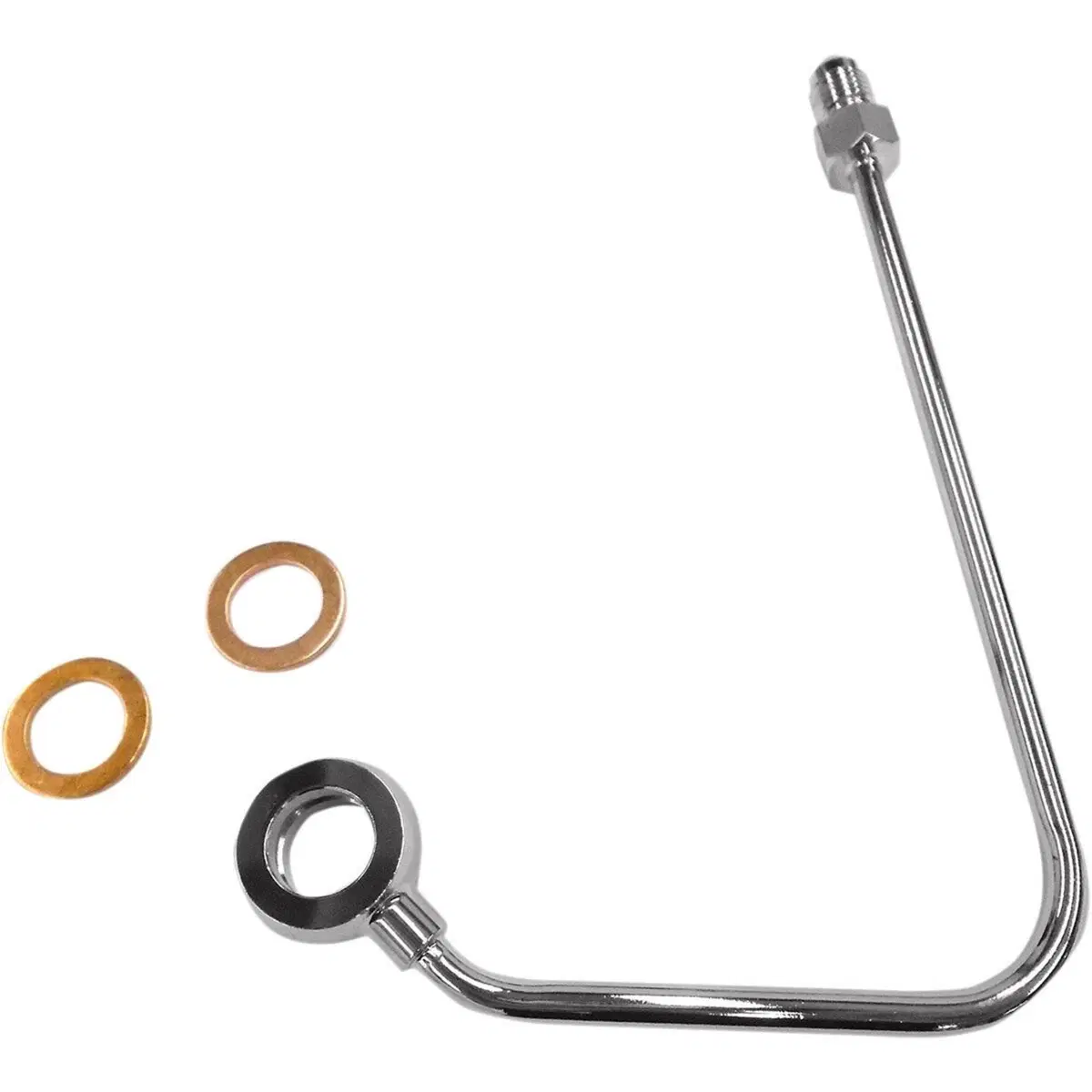 Adattatore cromato per Softail 12-17 con ABS con a Goodridge