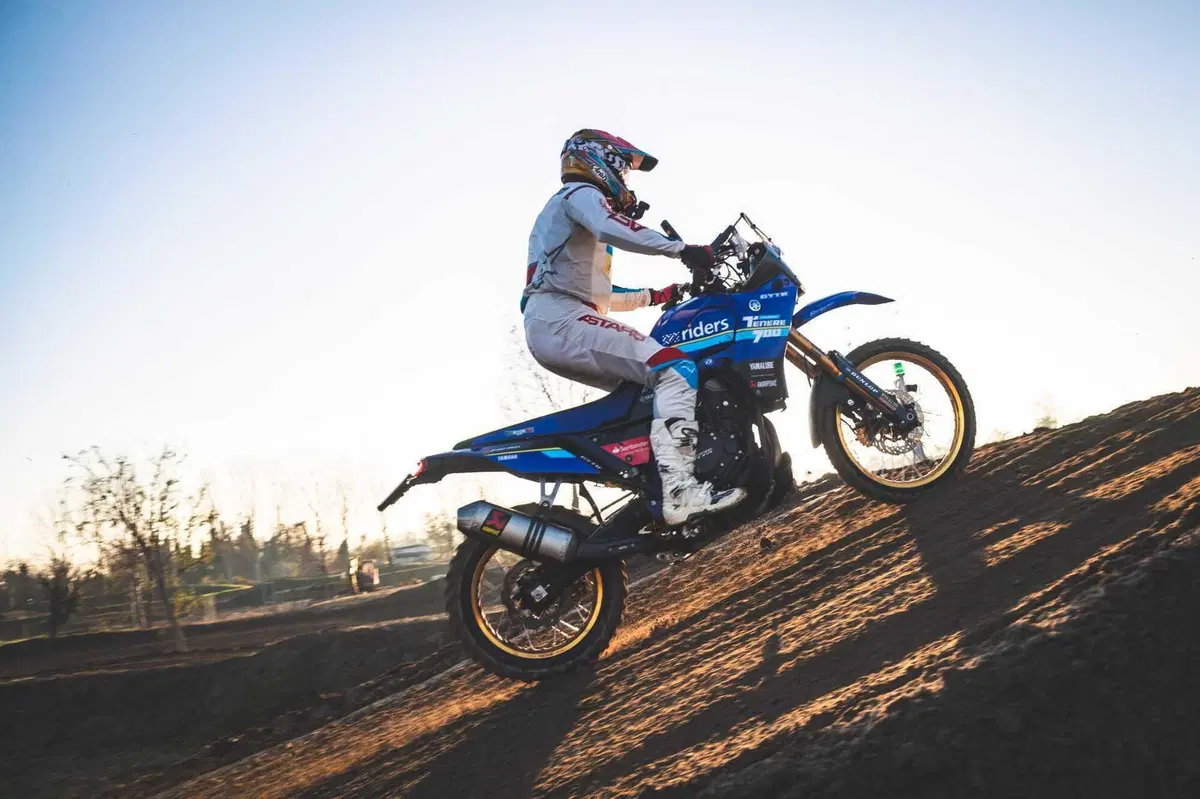 Ho provato la Yamaha Ténéré 700 UFFICIALE del Bottu! TEST ESCLUSIVO (7)
