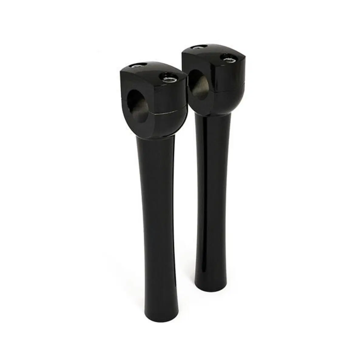 Riser Dighton Alu Domed alti 8’’, neri, Per manubr 