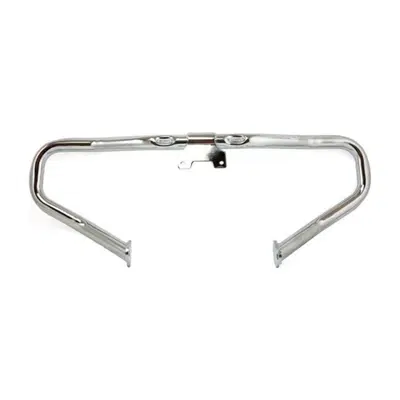 Paramotore anteriore cromato Chopped per Touring d 