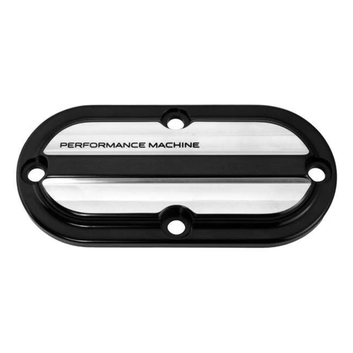 Coperchio ispezione PM Drive nero e cromato Per So Performance Machine