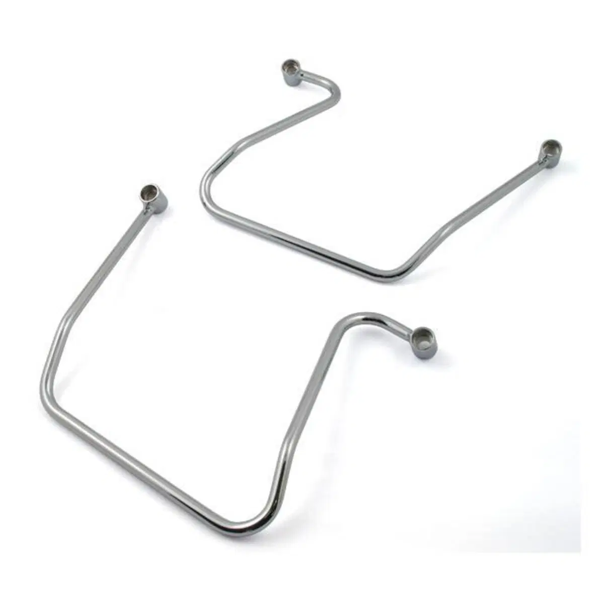 Supporti borse cromati per Dyna Wide Glide dal 200 