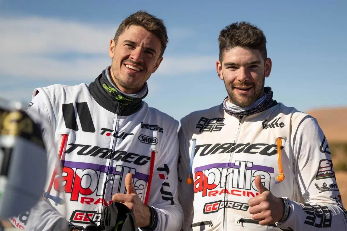 Africa Eco Race. D1, Exploit Aprilia-Cerutti. “Si ai un buraco, no se lo come!” (13)