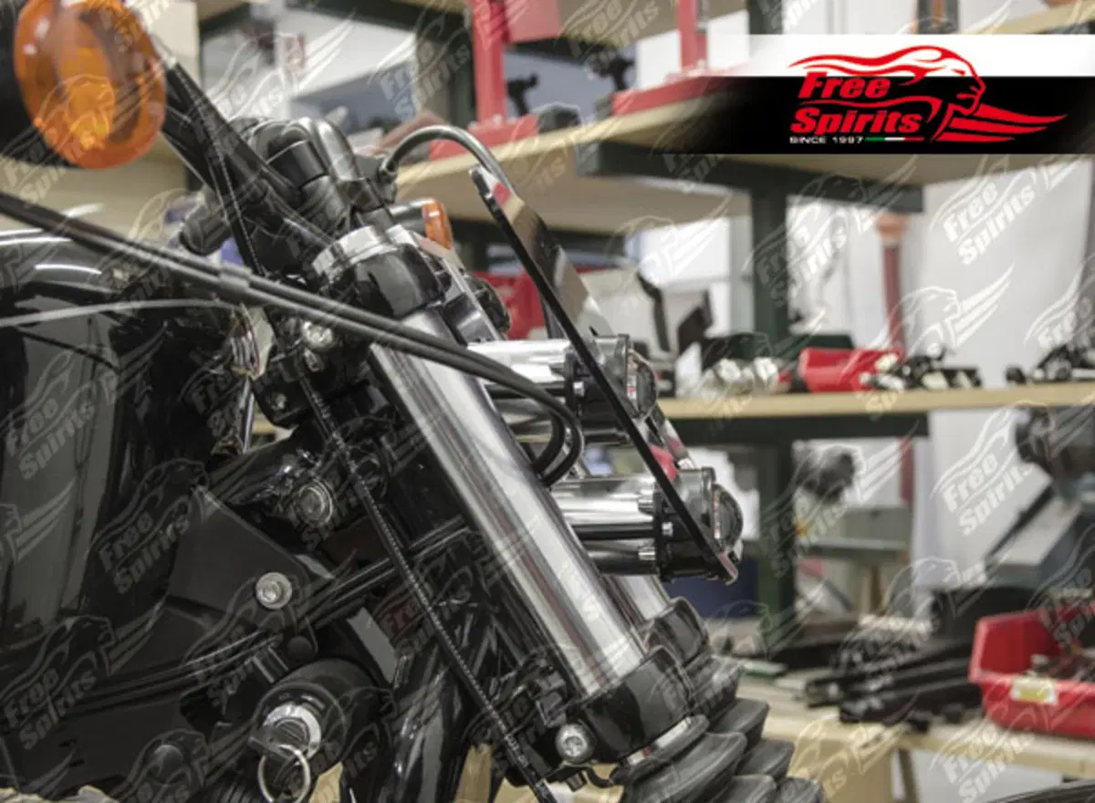 Free Spirits: mascherina portafaro per Harley-Davidson Sportster