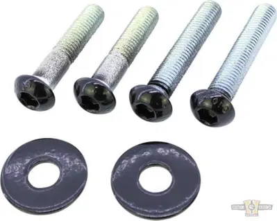 Kit viti ammortizzatori nere lucide per V-Rod dal 