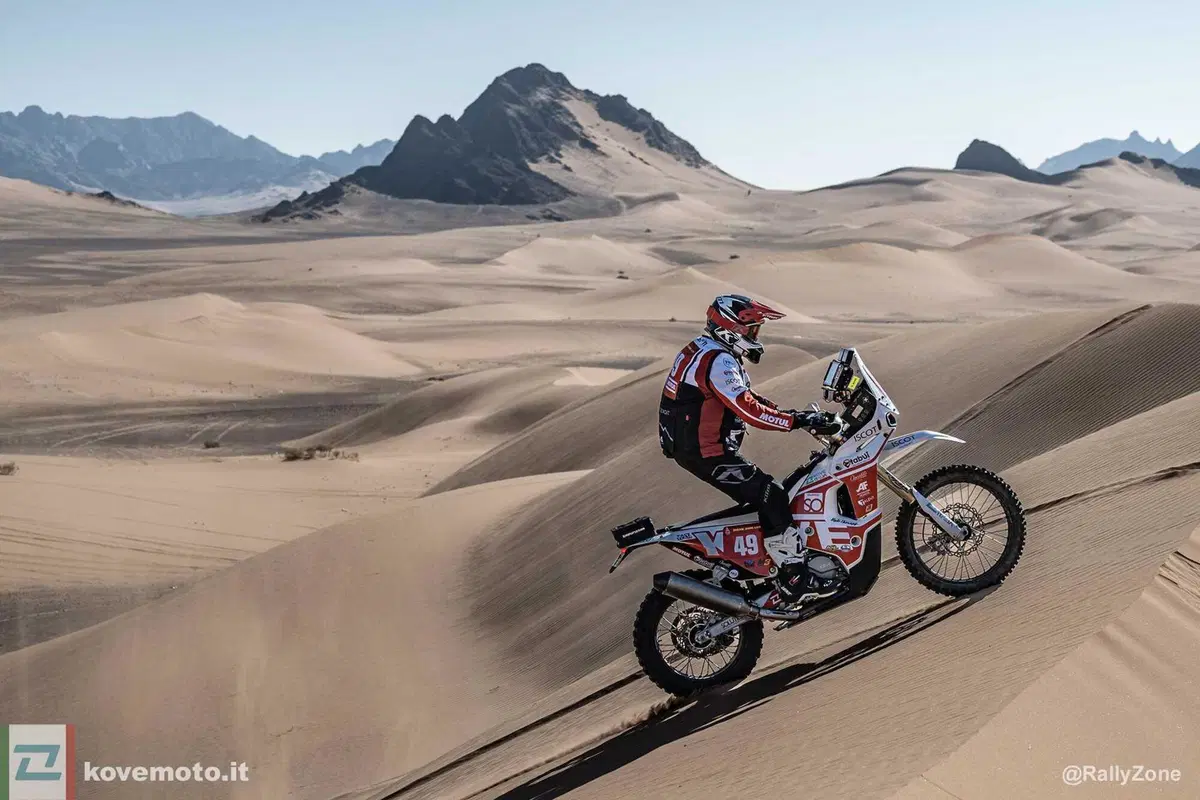 Kove Italia alla Dakar 2024 con Cesare Zacchetti (2)