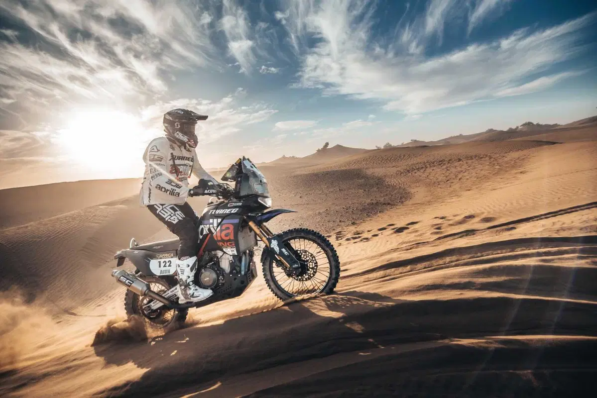 Africa Eco Race D4. La terza di Cerutti, con Mistero Aprilia [GALLERY] (12)