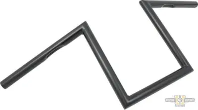 Manubrio Z Bar 1", alto 10", Largo 72cm nero, con Jammer
