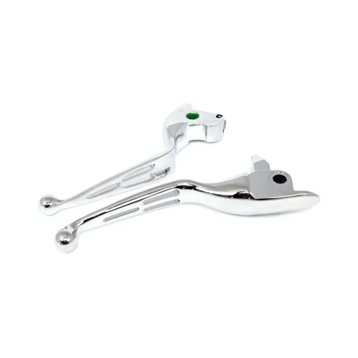Leve freno e frizione cromate con 3 asole per Tour Drag Specialties