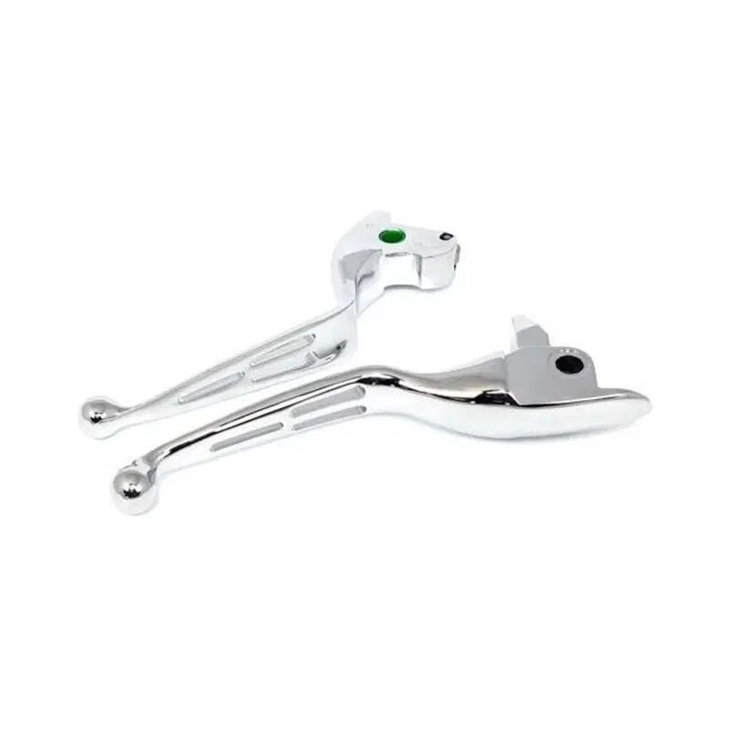 Leve freno e frizione cromate con 3 asole per Tour Drag Specialties
