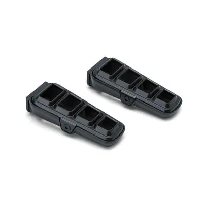 Pedaline Kuryakyn Dillinger nere senza adattatori 