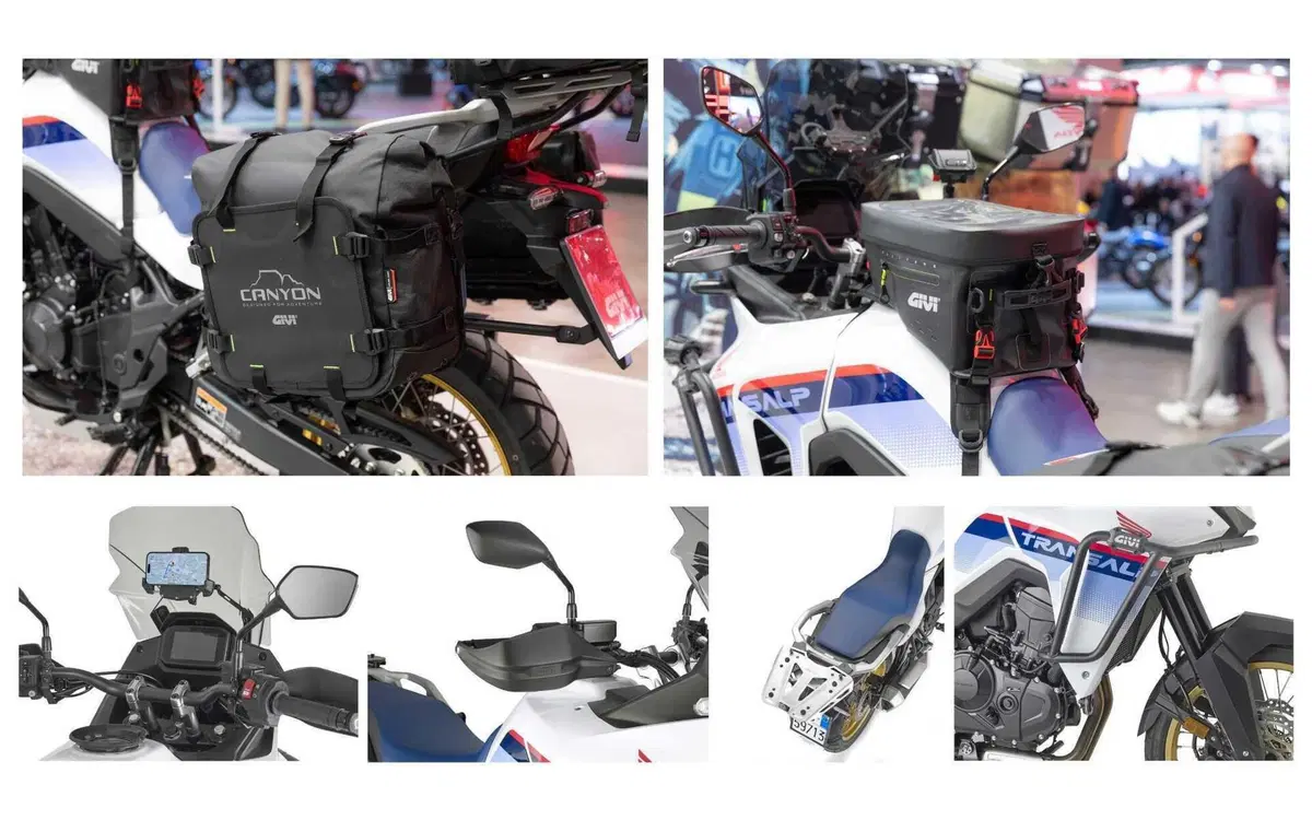 Allestimento GIVI per Honda Transalp (3)