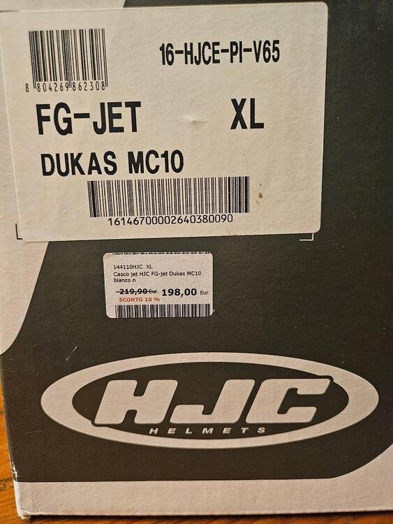 vendo casco HJC FG-JET HL DUKAS MC10 Hjc Helmets (2)